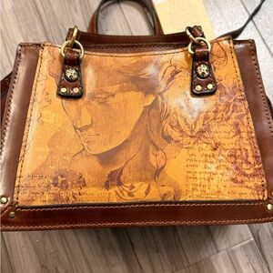 Patricia Nash Italian Sketchbook Collection Satchel
NWT